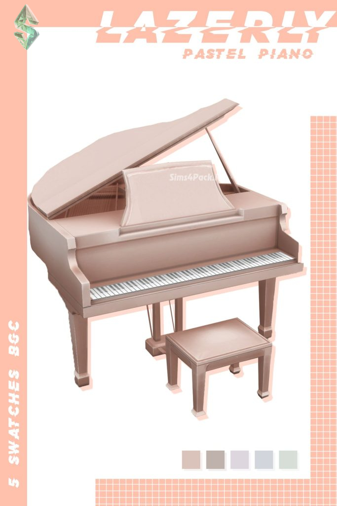 Рояль «LAZERLY’S Pastel Piano»