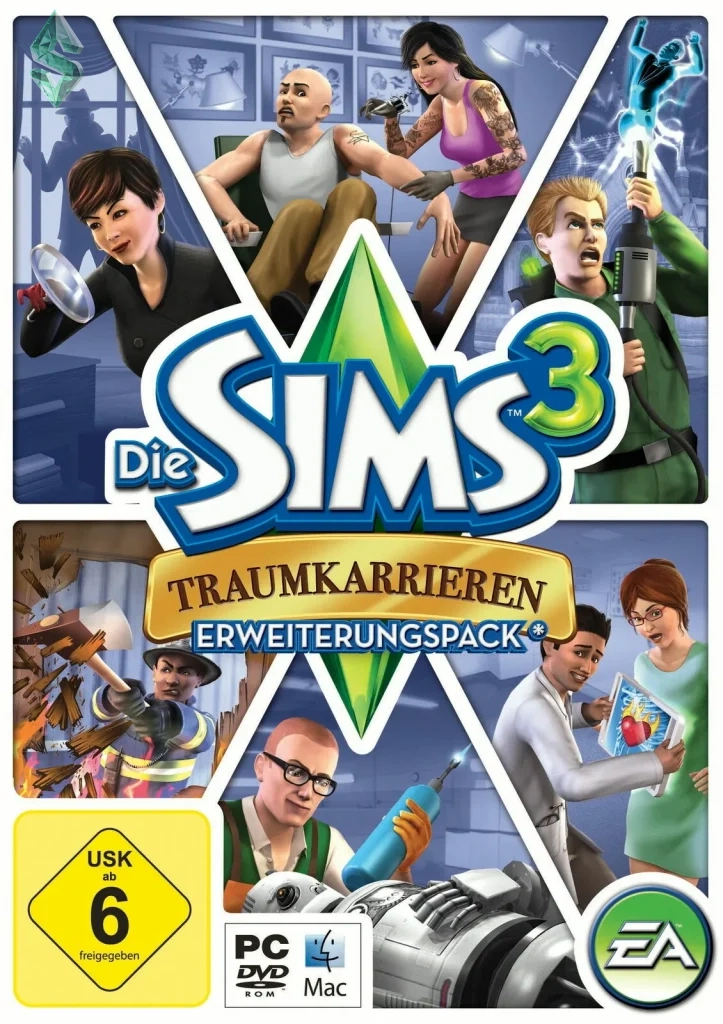 Симс 3 «Карьера» (TS3 Ambitions, 2010) — обзор дополнения про карьеры