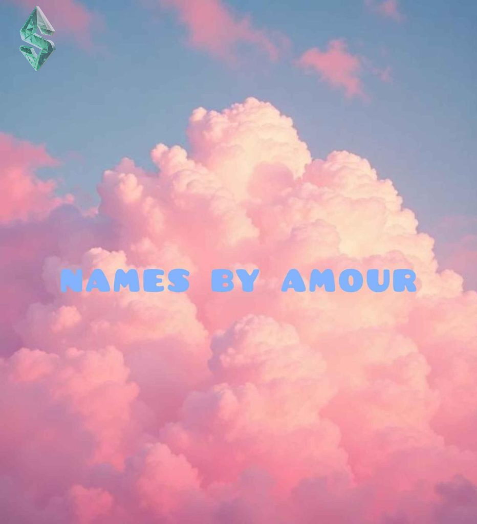 Мод на имена «Names by Amour»