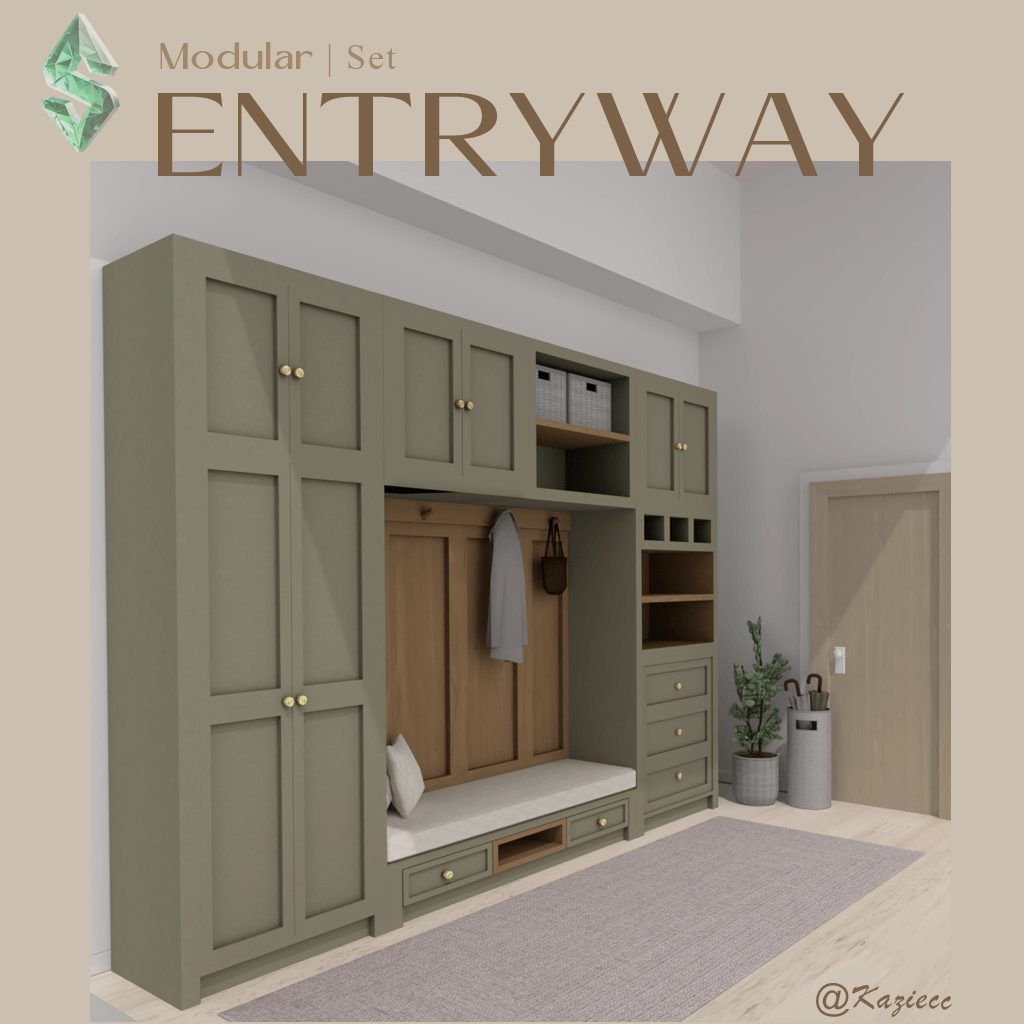 Прихожая «Modular Entryway Set»