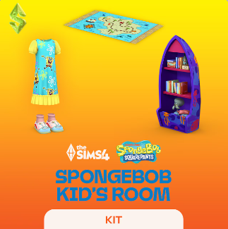 The Sims™ 4 × SpongeBob SquarePants — обзор двух комплектов