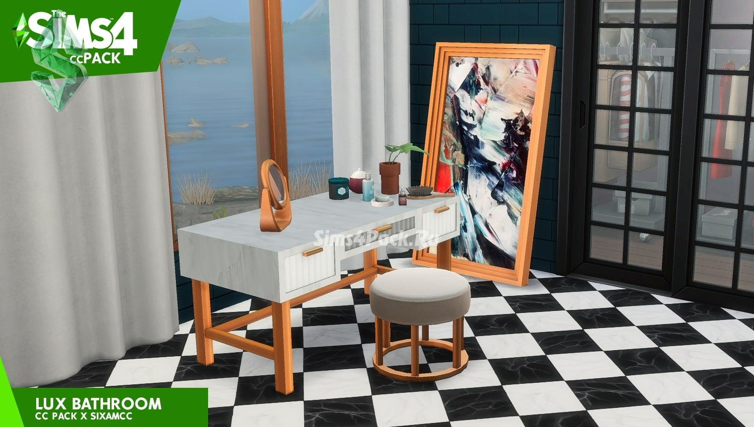 Каталог "Lux Bathroom CC Pack"
