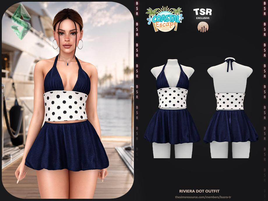 Комплект для отпуска «SET-Riviera Dot Outfit»