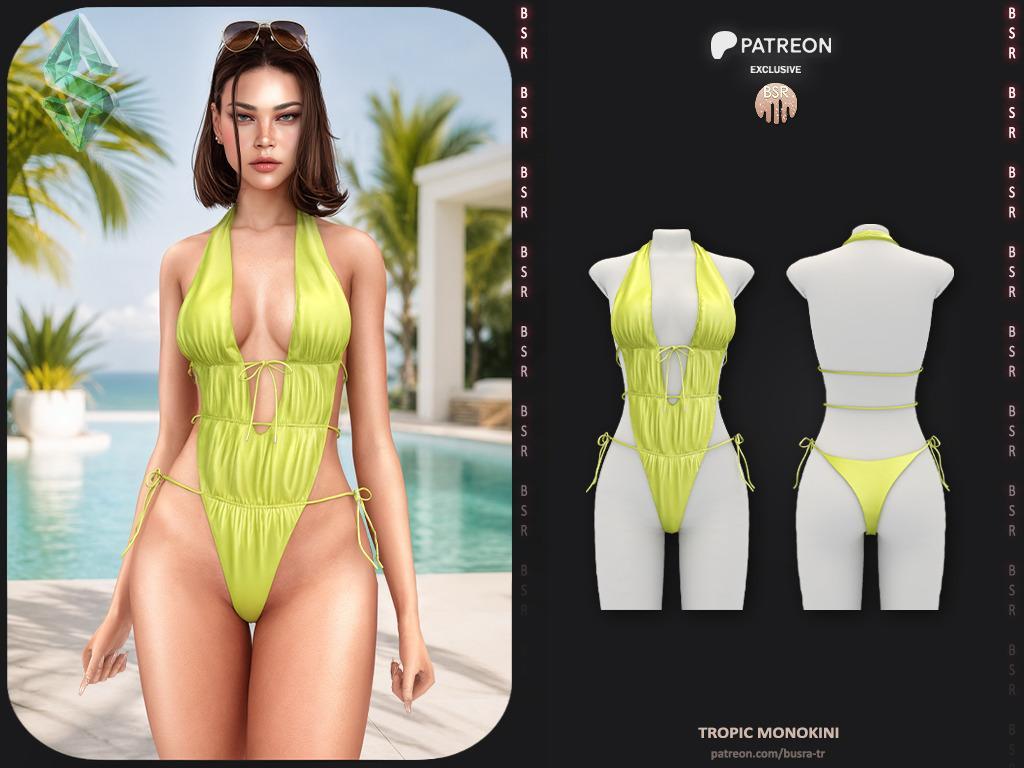 Купальник для симочки «Tropic Monokini»